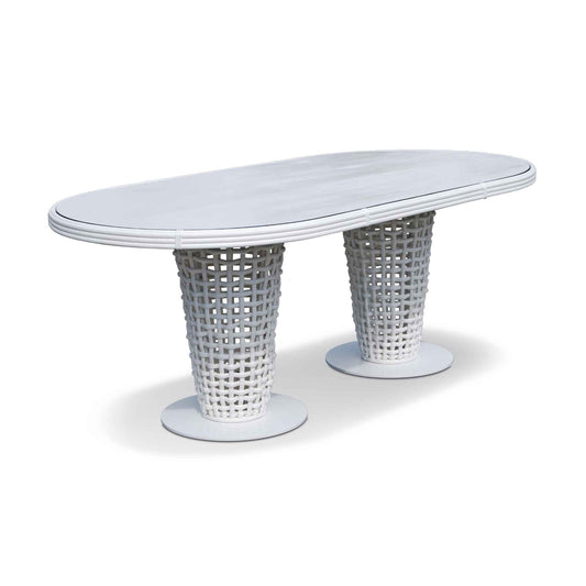 Dynasty 7-Piece Dining Set with Sunbrella Cushion