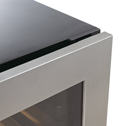 23.5-inch-wide Large Beverage Refrigerator with Low-E Glass Door