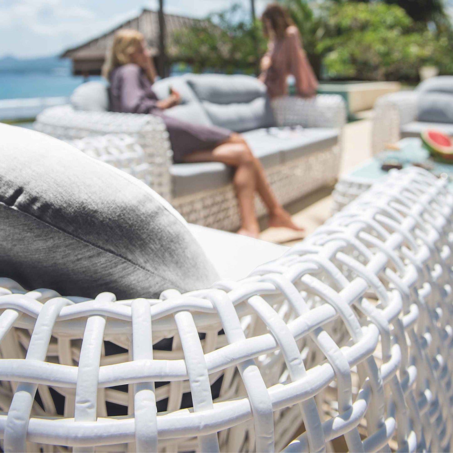 Dynasty Armchair with Sunbrella Cushion