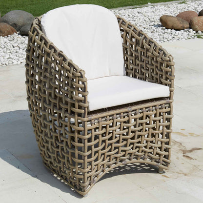 Dynasty 5-Piece Dining Set with Sunbrella Cushion