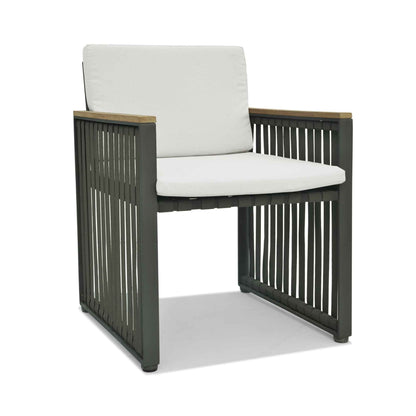 Horizon 5-Piece Dining Set with Sunbrella Cushions