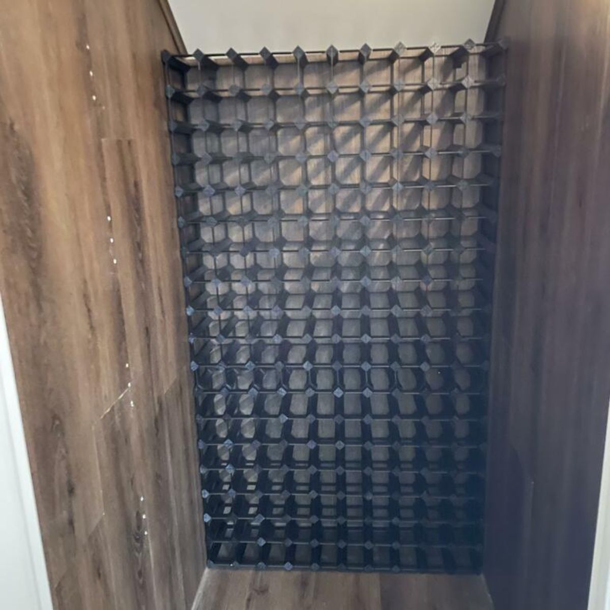 Custom Built Wine Rack | Black Onyx Finish