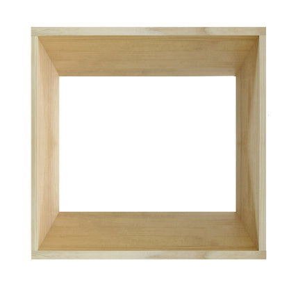 Hollow Inside Wine Cube Storage Box | 18mm Thick