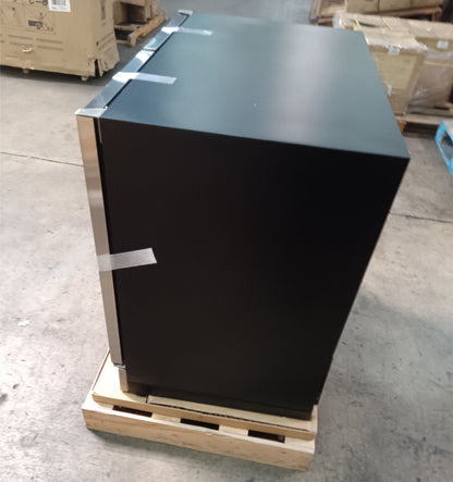 Refurbished - 36" Beer and Wine Cooler Combination with Low-E Glass Door - Stainless Steel Door