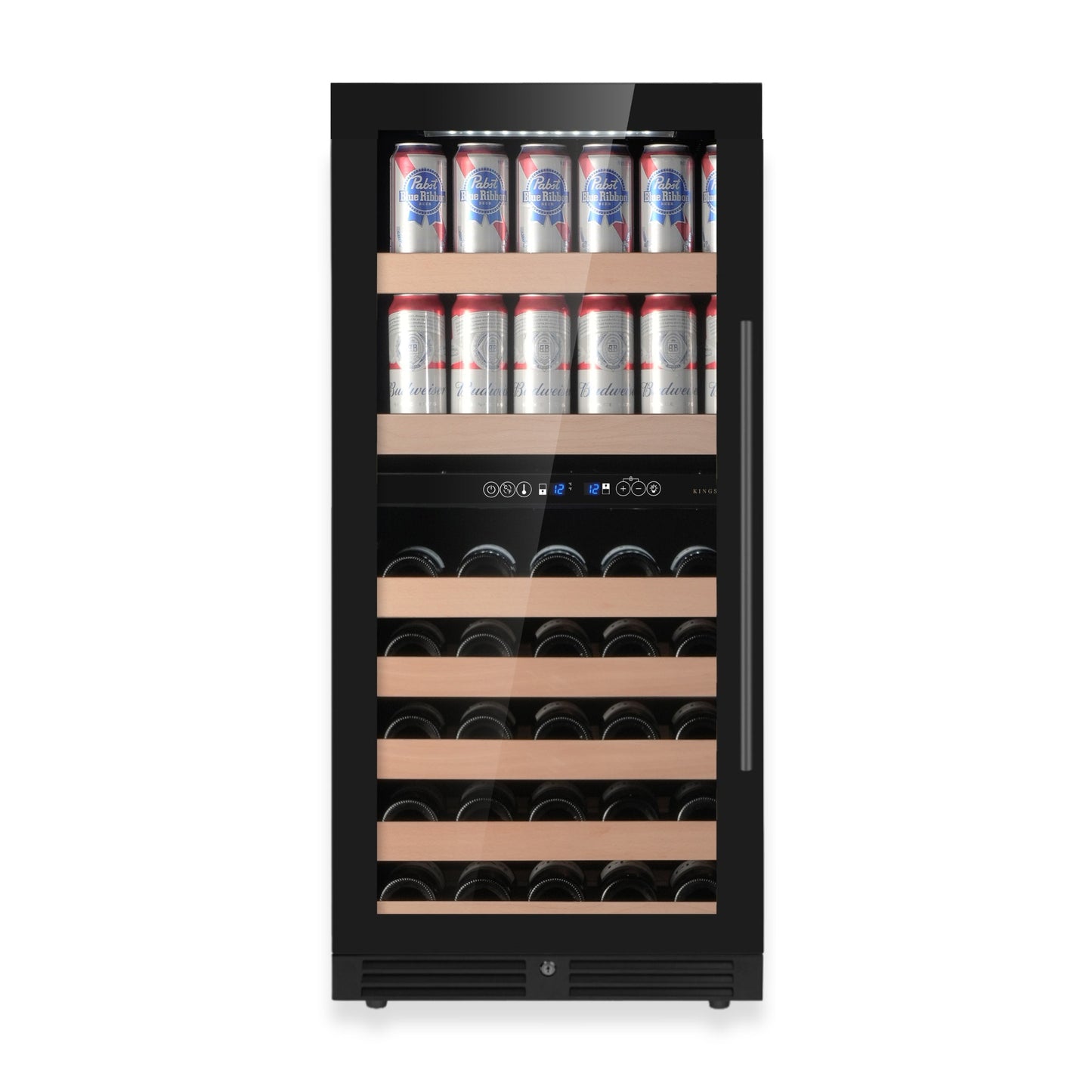 47-Inch Tall Dual Zone Wine and Beverage Hybrid  Center