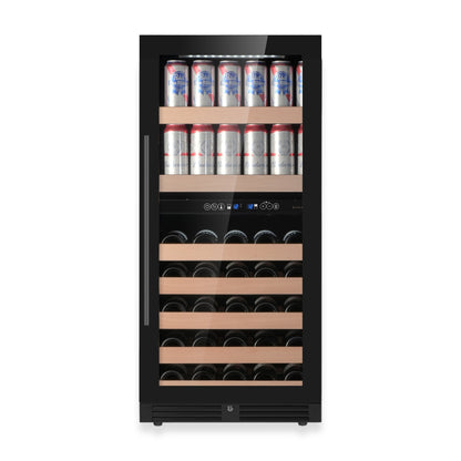 47-Inch Tall Dual Zone Wine and Beverage Hybrid  Center