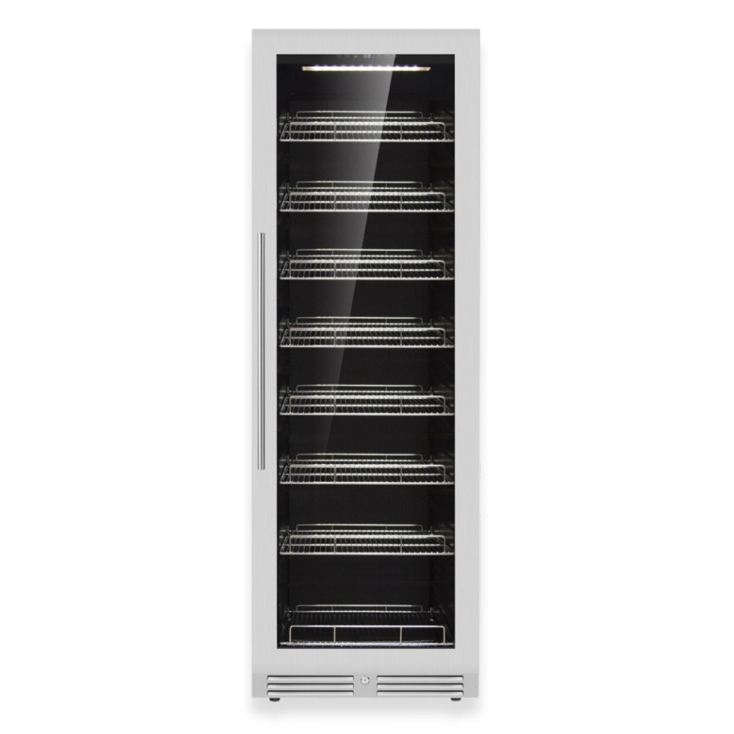 23.5-inch-wide Large Beverage Refrigerator with Low-E Glass Door