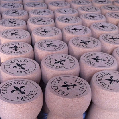 Champagne Cork Stool Cork Table