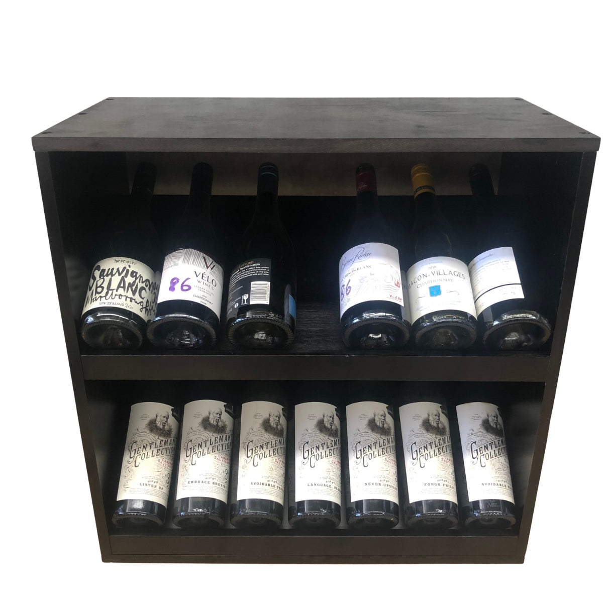 14 Bottle Display Wine Cube | 15mm Thick