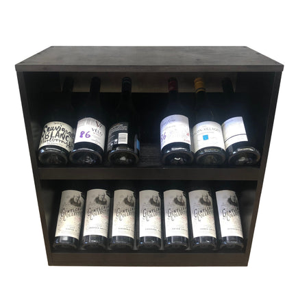 14 Bottle Display Wine Cube | 15mm Thick