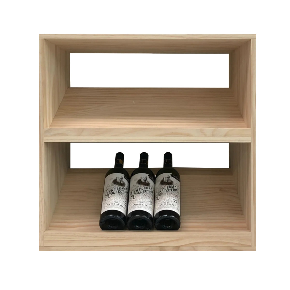 14 Bottle Display Wine Cube | 15mm Thick
