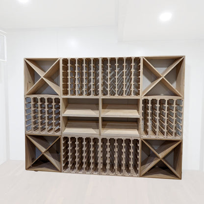 14 Bottle Display Wine Cube | 15mm Thick